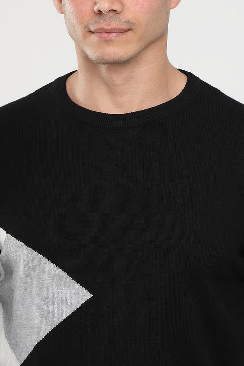 Regular Fit Pullover Black