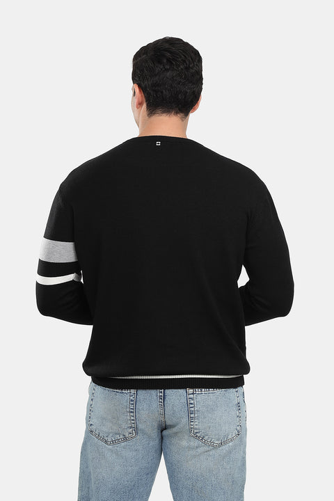 Regular Fit Pullover Black