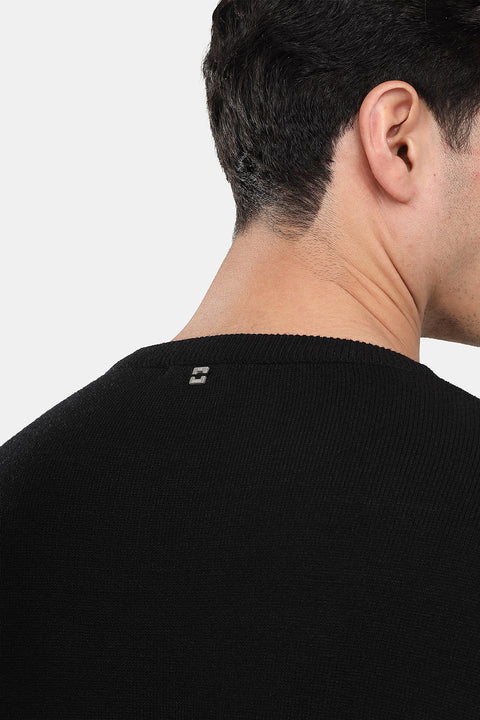 Regular Fit Pullover Black