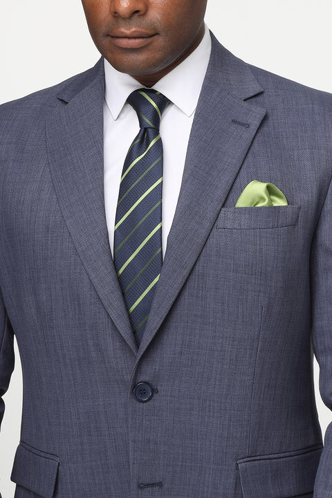 Regular Fit Suit Blue