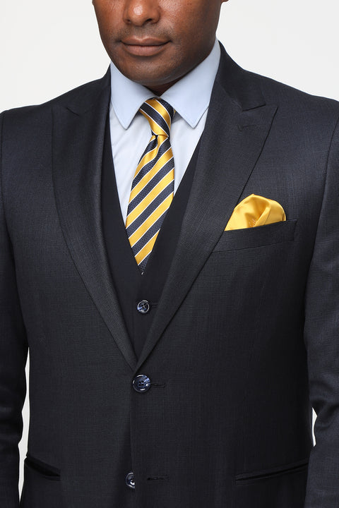 Slim Fit Suit Dark Blue