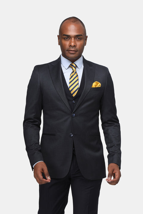 Slim Fit Suit Dark Blue