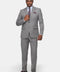 Regular Fit Suit Light Gray