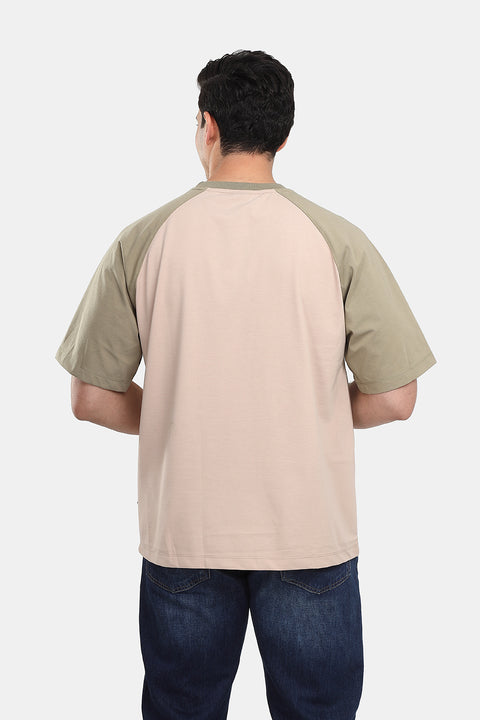 Relax Fit T-Shirt Beige