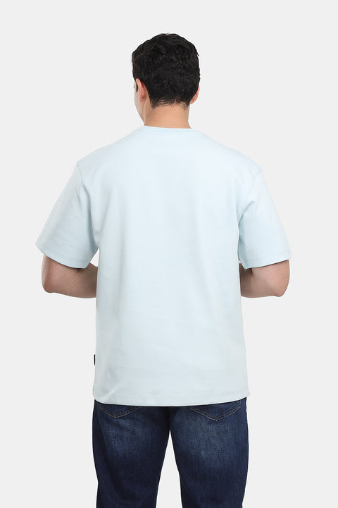 Over Size T-Shirt Light Blue