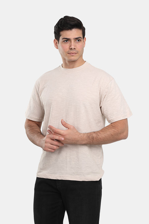 Relax Fit T-Shirt Beige