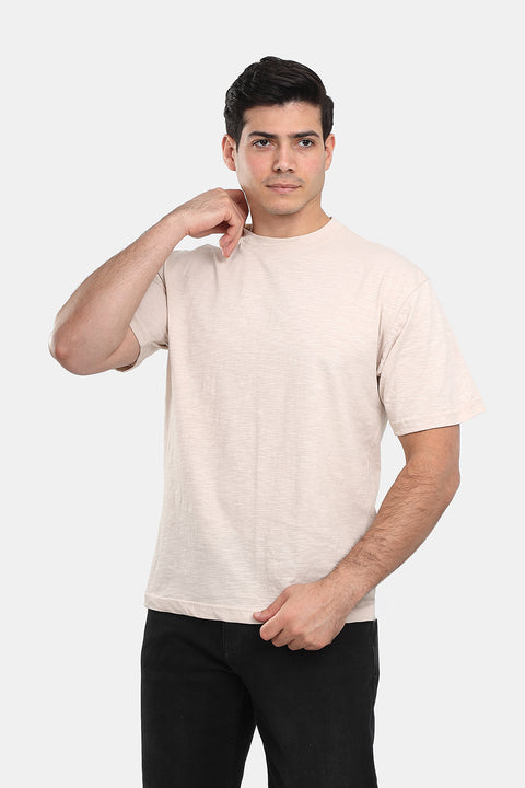 Relax Fit T-Shirt Beige