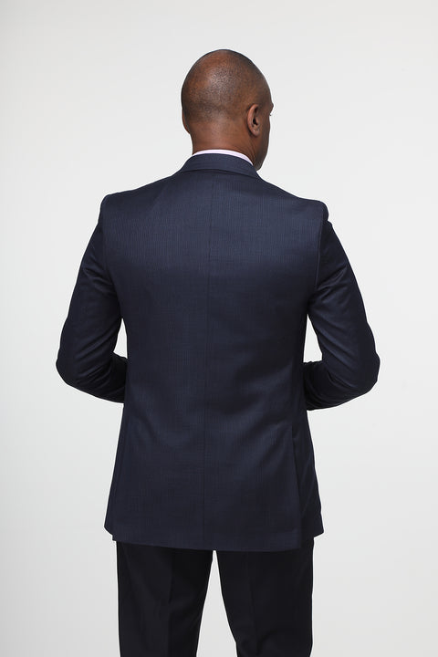 Slim Fit Suit Dark Blue