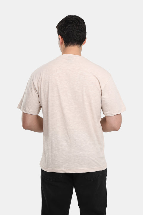 Relax Fit T-Shirt Beige