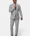 Slim Fit Suit Light Gray