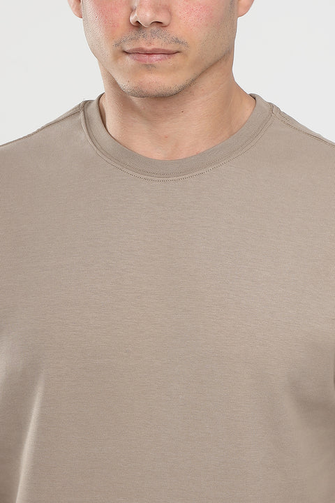 Over Size T-Shirt Beige
