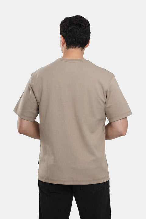 Over Size T-Shirt Beige