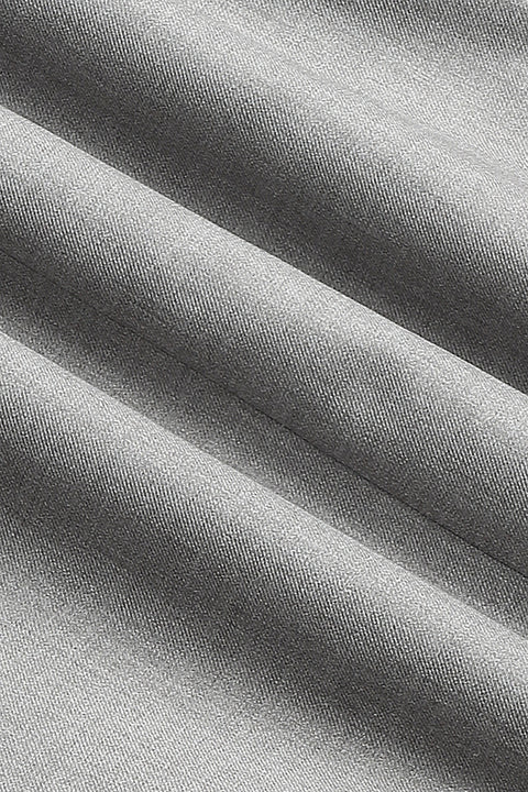 Slim Fit Suit Light Gray