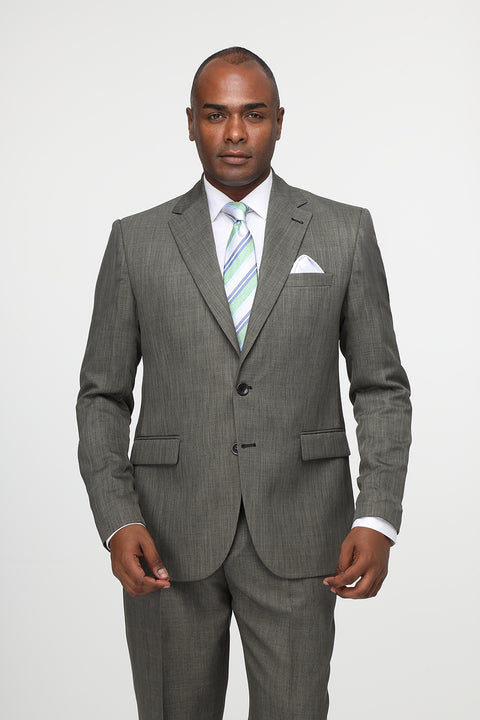 Regular Fit Suit Green