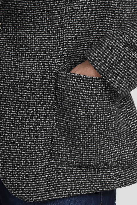 Slim Fit Blazer Gray