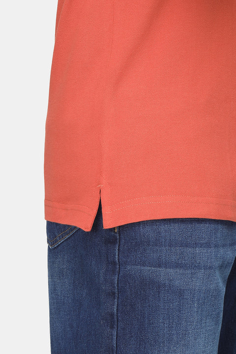Polo Shirt Regular Fit Orange
