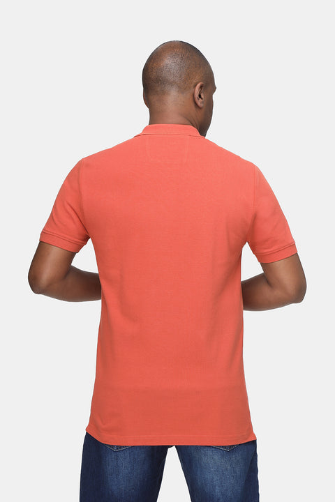 Polo Shirt Regular Fit Orange