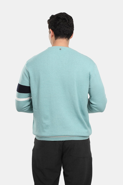 Regular Fit Pullover Turquoise
