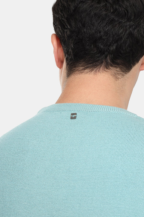 Regular Fit Pullover Turquoise