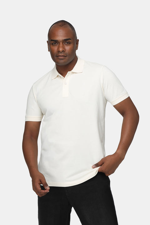 Polo Shirt Regular Fit Beige
