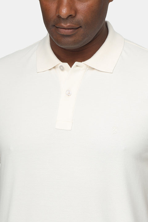 Polo Shirt Regular Fit Beige