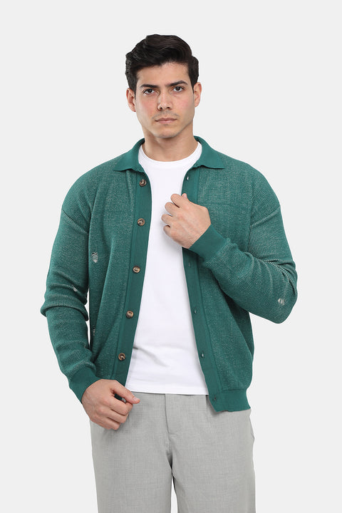 Slim Fit Pullover Light Green