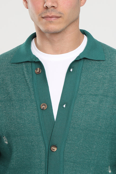 Slim Fit Pullover Light Green