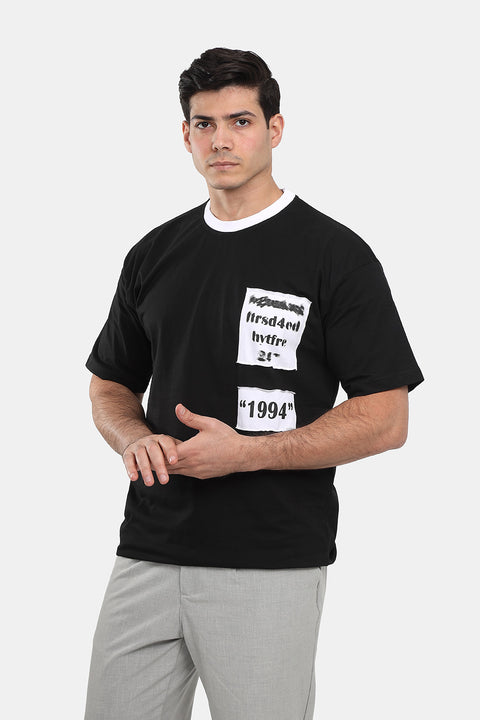 Over Size T-Shirt Black