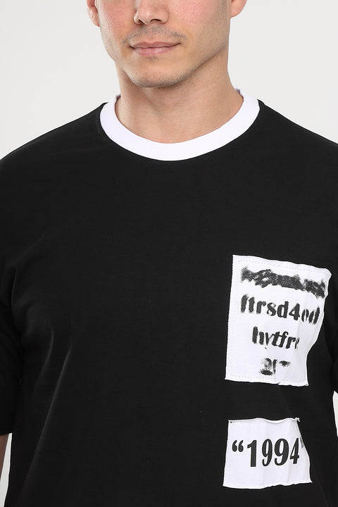 Over Size T-Shirt Black
