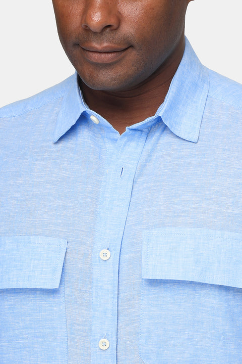 Regular Fit Shirt Light Blue