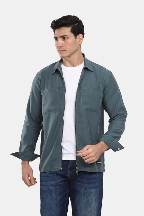 Over Shirt Regular Fit Blue