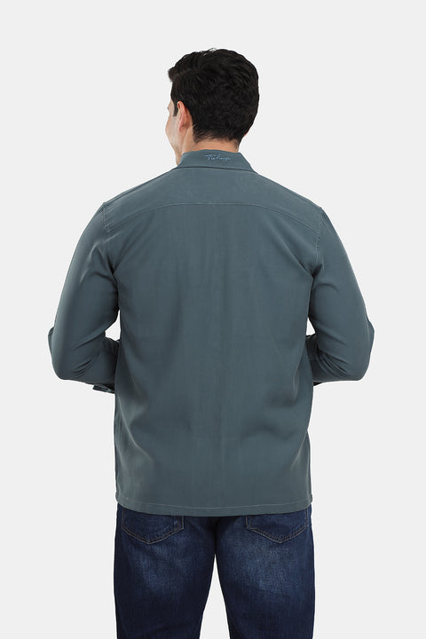 Over Shirt Regular Fit Blue