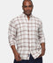 Regular Fit Linen Shirt Brown