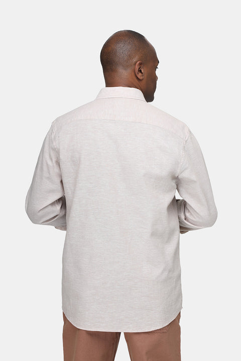Regular Fit Shirt Beige