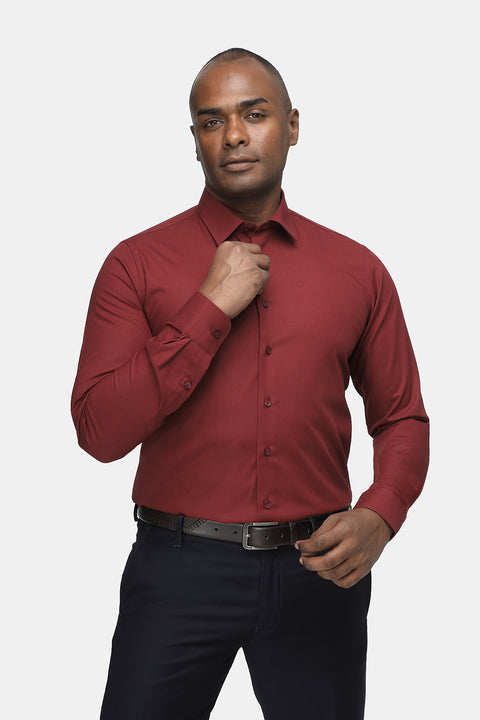 Classic Shirt Slim fit Maroon