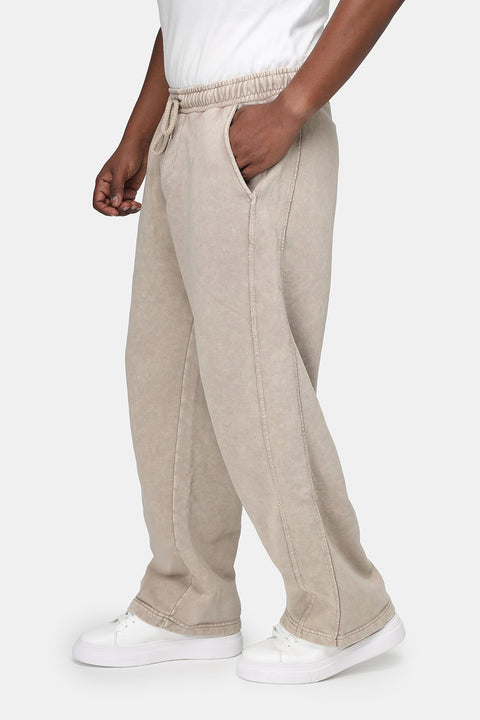 Over Size Sweat Pants Beige