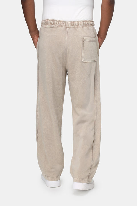 Over Size Sweat Pants Beige