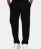 Slim Straight sweat pants Linen Black