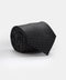 Jacquard Tie 7 cm Black