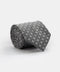 Jacquard Tie 7 cm Gray