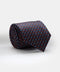 Jacquard Tie 7 cm Dark Blue