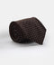 Jacquard Tie 7 cm Brown
