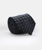 Jacquard Tie 7 cm Dark Blue