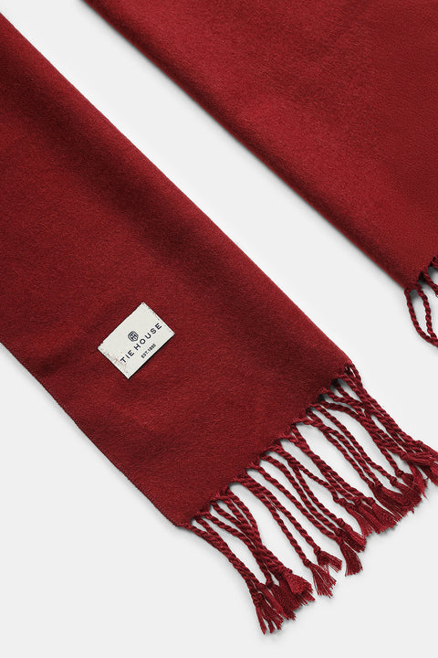 Scarf Dark Red