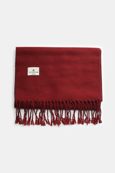 Scarf Dark Red