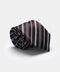 Stripe Tie 7 cm Brown