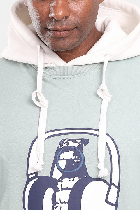 Regular Fit Sweat Shirt Green