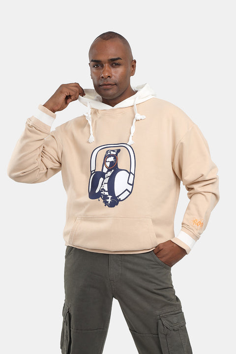 Regular Fit Sweat Shirt Beige