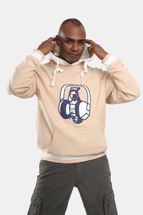 Regular Fit Sweat Shirt Beige