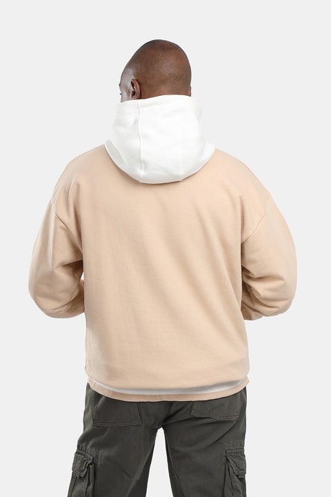 Regular Fit Sweat Shirt Beige